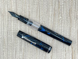 No Name Marbled Blue - Fountain Pen