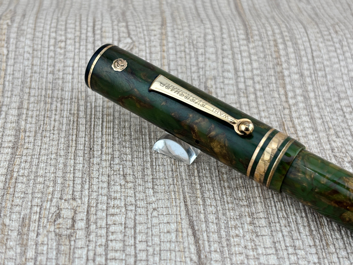 Wahl-Eversharp Gold Seal Decoband  Brazilian Green - Fountain Pen