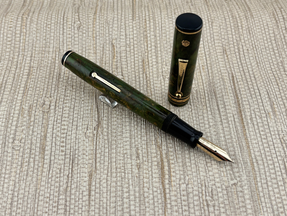 Wahl-Eversharp Gold Seal Decoband  Brazilian Green - Fountain Pen