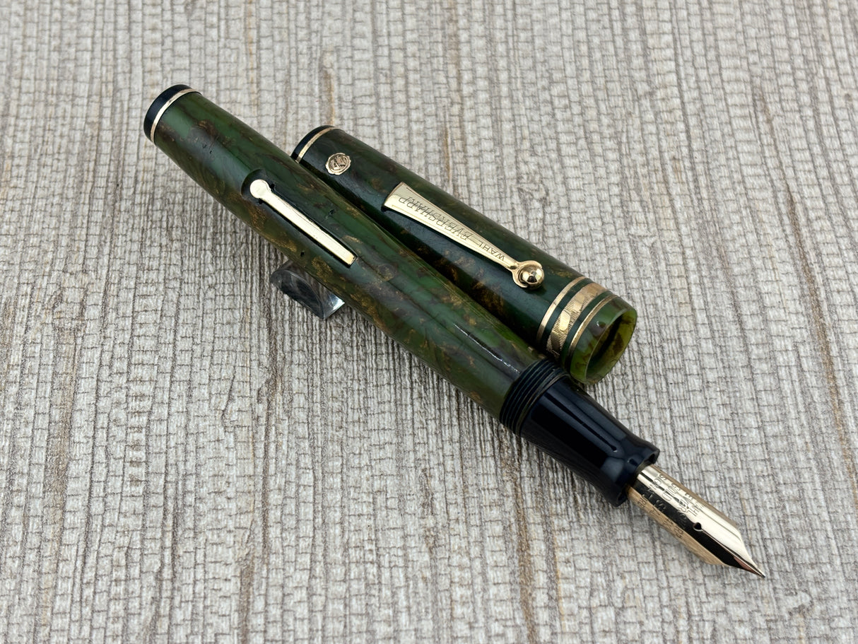 Wahl-Eversharp Gold Seal Decoband  Brazilian Green - Fountain Pen
