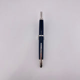 Pilot Vanishing Point Carbonesque Blue Ball Pen RARE !