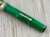 Wahl-Eversharp Gold Seal Decoband green Jade - Fountain Pen