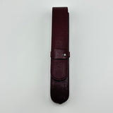Montblanc Burgundy Leather pen pouch for 1 pen
