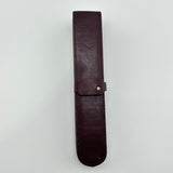 Montblanc Burgundy Leather pen pouch for 1 pen
