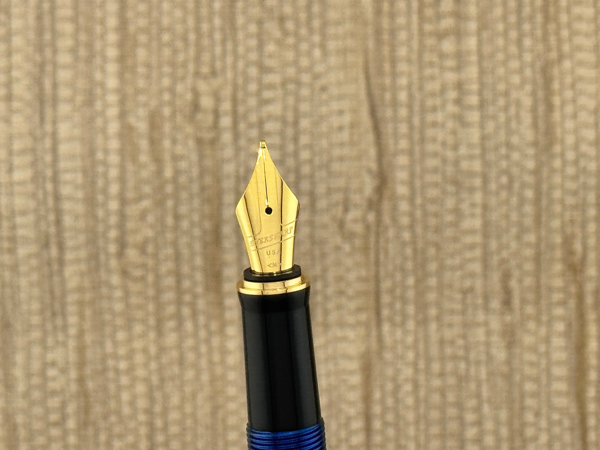 Wahl-Eversharp Skyline Blue with Gold Trim - Fountain Pen