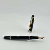 Montblanc Black Resin Meisterstuck #144 Classique Fountain Pen