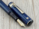 Wahl-Eversharp Gold Seal Decoband  Blue Lapis - Fountain Pen
