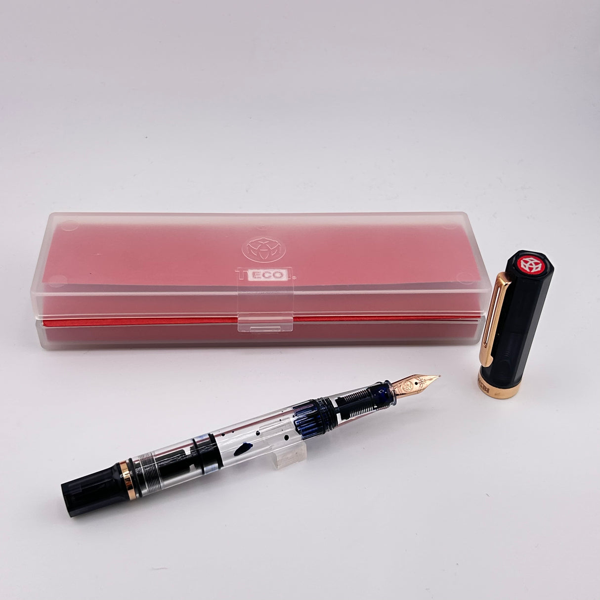 TWSBI Eco - RG transparent Barrel boxed - Fountain Pen