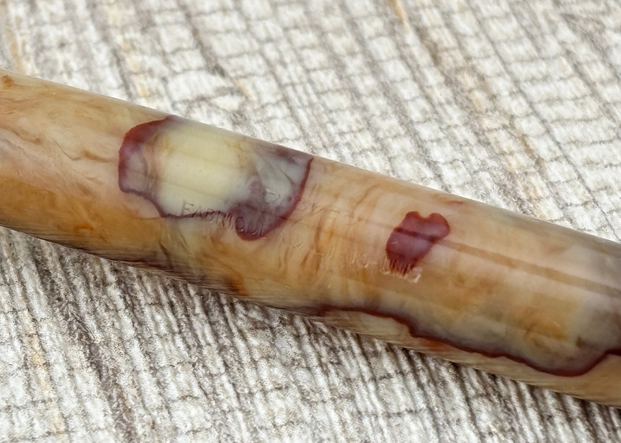 Parker Duette Jr. Canada 1939 Ivory with red veins   - Fountain Pen
