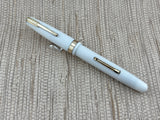 Waterman Hundred Year " Doctor Pen " White Lucite  - Fountain Pen
