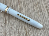Waterman Hundred Year " Doctor Pen " White Lucite  - Fountain Pen