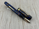 Waterman Patrician Blue Turquoise Rare In This Condition! - Fountain Pen