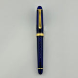 Platinum #3776 Century Blue  Gold trim 14K gold nib - Fountain Pen