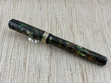 Waterman Patrician Moss Agate Rare In This Condition! - Fountain Pen
