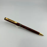 Waterman Exclusive brown marble lacquer circa 1990  - Ballpoint