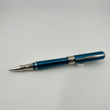 Pineider Avatar UR Marble in Ultraresin - Neptune Blue - Roller Ball