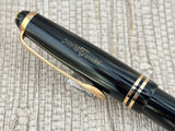 Montblanc 242 Grey Tiger Eye OBB Nib!  condition - condition! - Fountain Pen