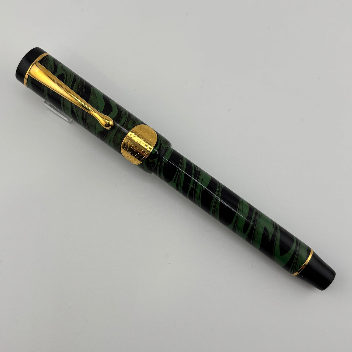 Bexley Deluxe Green Ebonite 5th anniversary 1993 - 1998 Roller Ball