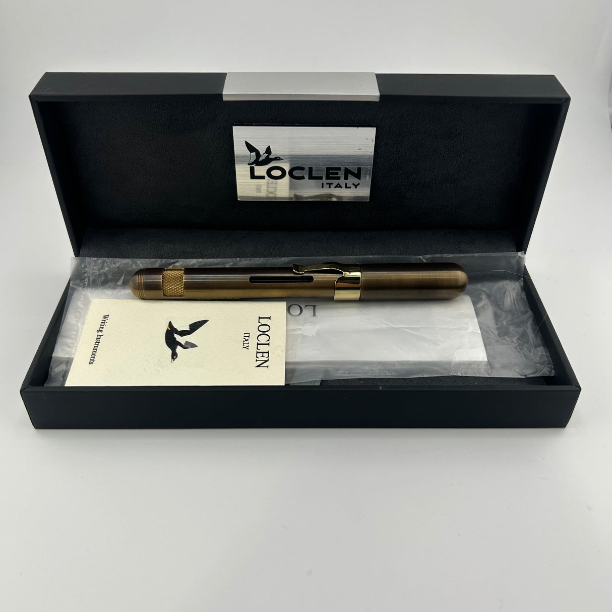 Loclen Electa Brass Very nice design  - Fountain Pen