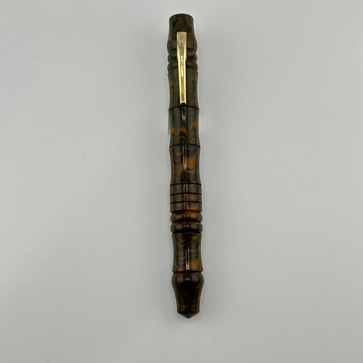 Ranga Handman Ebonite Pen  Bamboo  - Fountain Pen