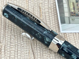 Visconti Aida Candy Stripes Celluloid Limited Edition Fountain Pen - Fine 18kt Gold Nib