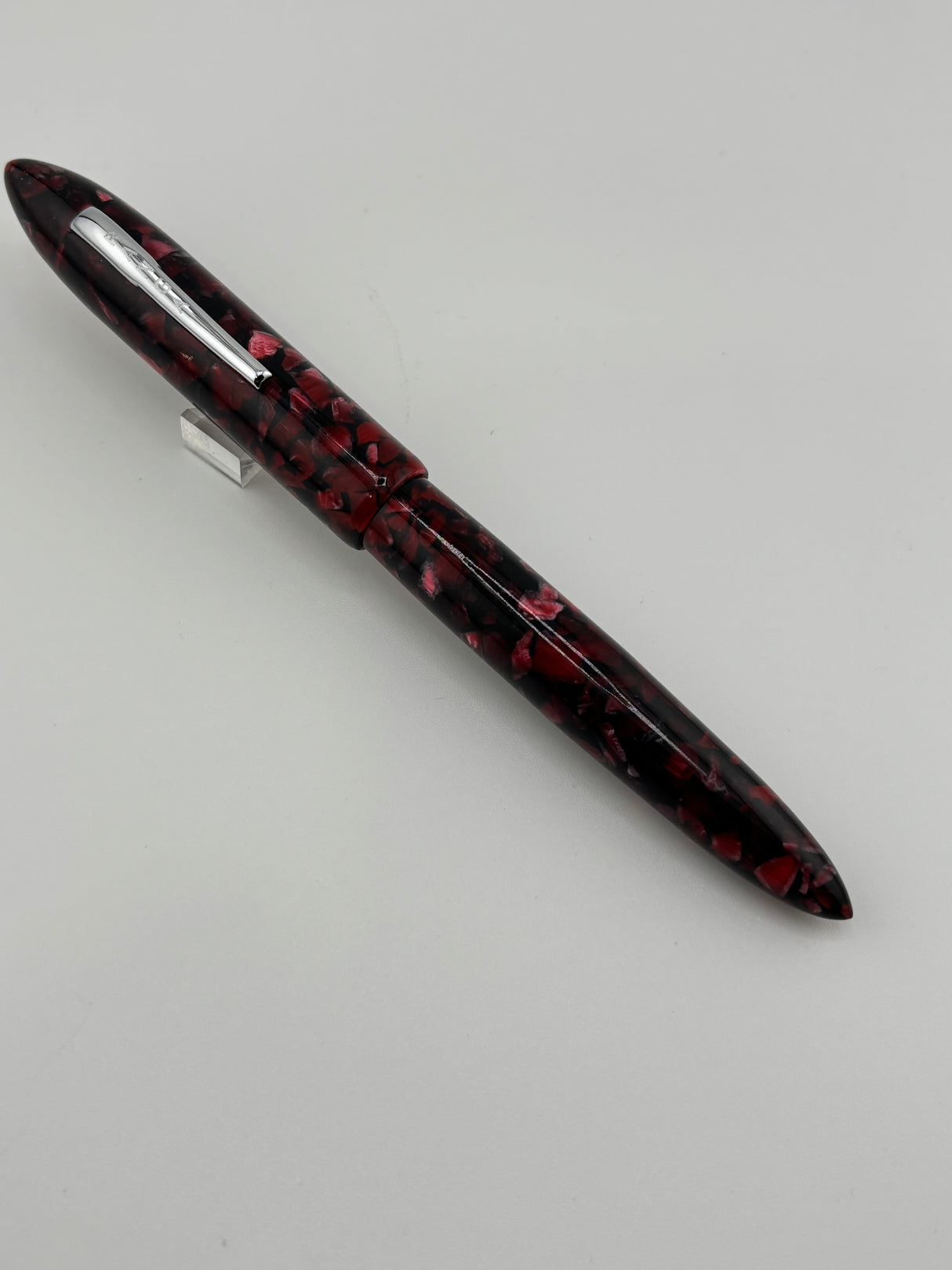 Ranga Pen India Torpedo shaped Red Mozaic - Fountain Pen
