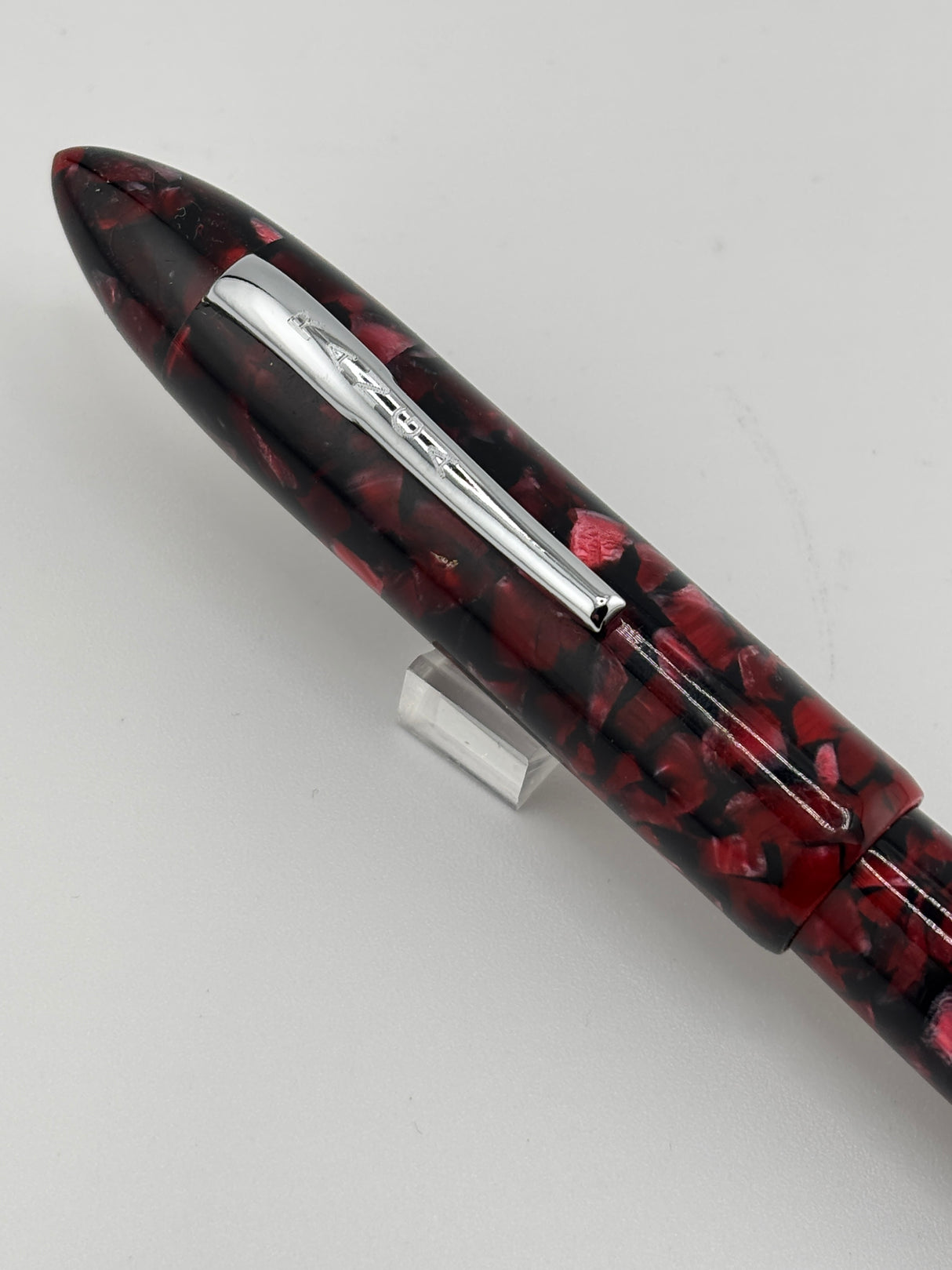 Ranga Pen India Torpedo shaped Red Mozaic - Fountain Pen