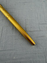 Waterman CF Gold Plated 18k Barleycorn Made in France 18k Gold Nib - Fountain Pen