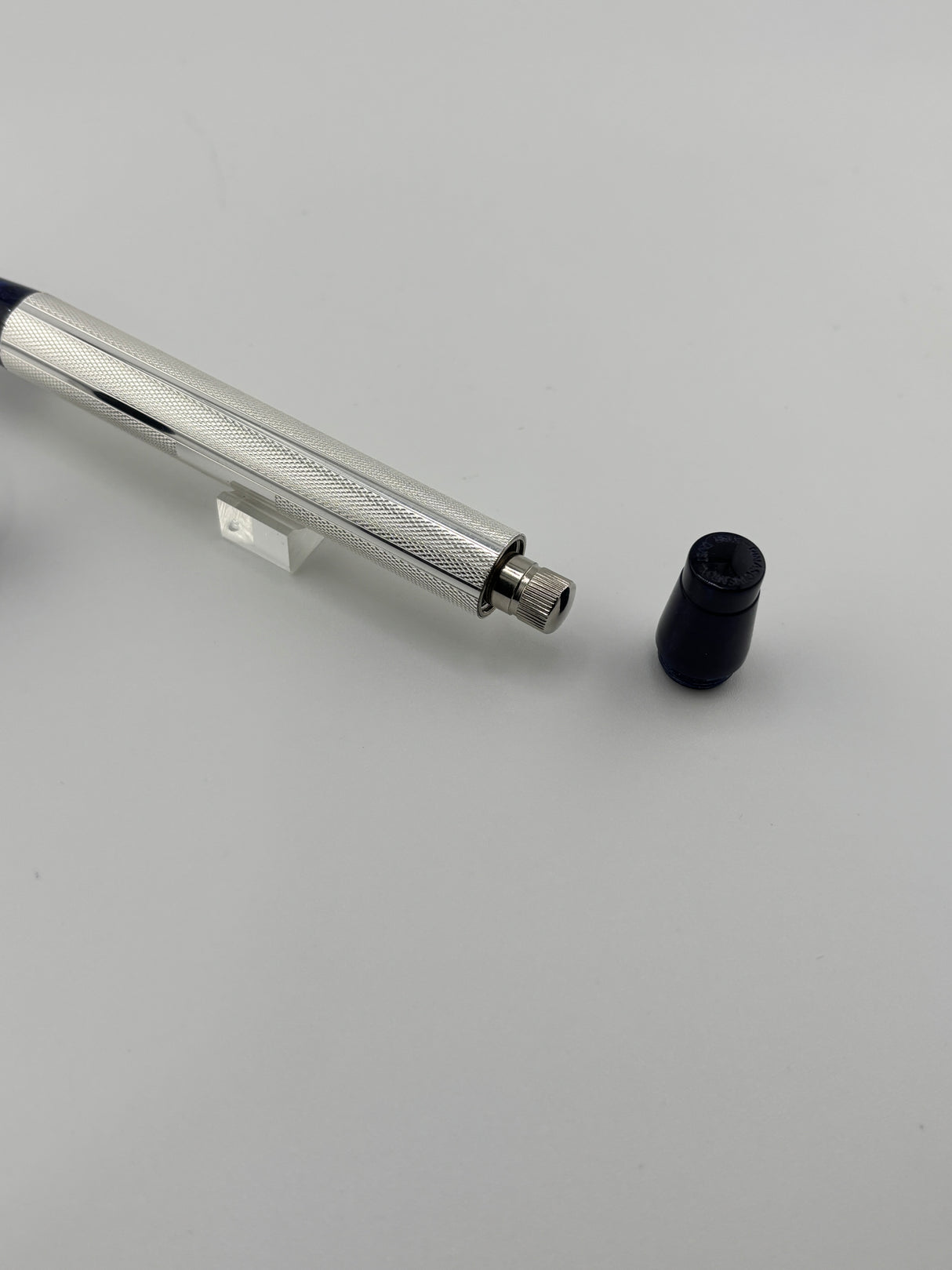 Visconti Rinascimento Silver & Blue Dust  - Fountain Pen