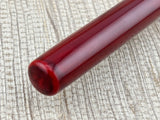 Nakaya Desk Pen Aka Tamenuri New Condition Extra Broad Stub Nib - Fountain Pen