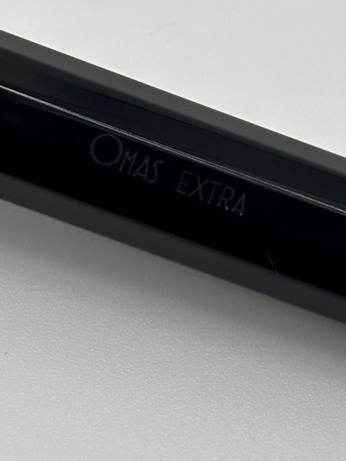 Omas Milord Black resin Roller Ball