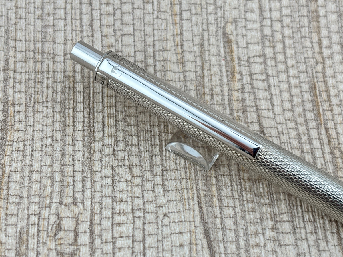Waldmann Sterling Silver 925 Graindorge Guilloche - Ballpoint Pen