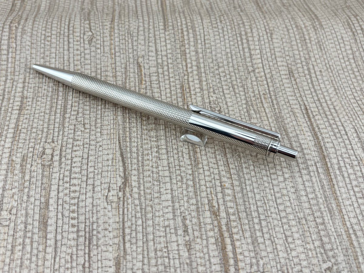 Waldmann Sterling Silver 925 Graindorge Guilloche - Ballpoint Pen