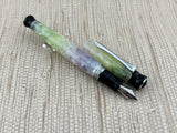 Libelle Cracked Ice Yellow and Purple - Fountain Pen