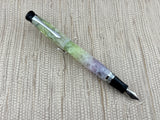 Libelle Cracked Ice Yellow and Purple - Fountain Pen