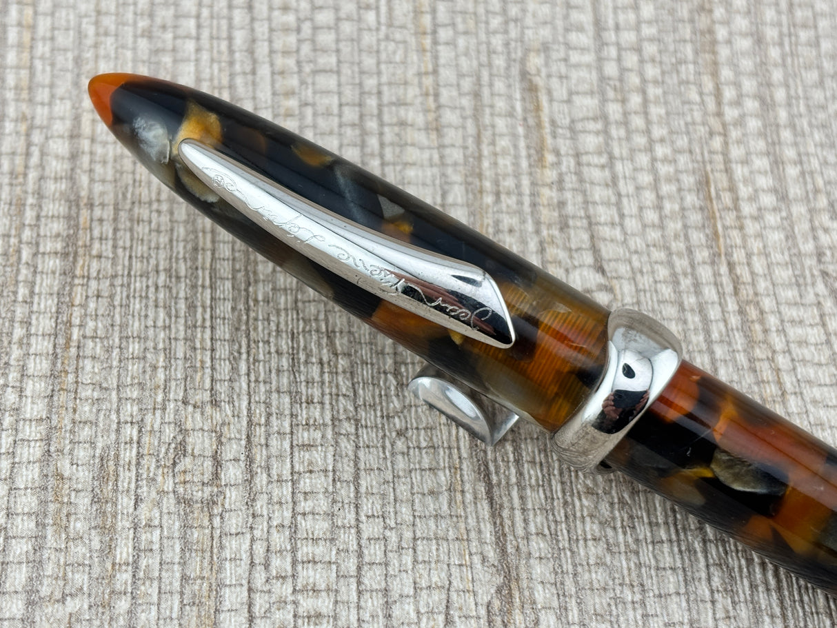 Jean Pierre Lepine Casanova Orange and Brown Mosaic - Fountain Pen