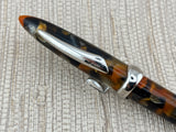 Jean Pierre Lepine Casanova Orange and Brown Mosaic - Fountain Pen