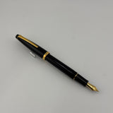 Cross Solo Black  Gold Trim  - Fountain Pen