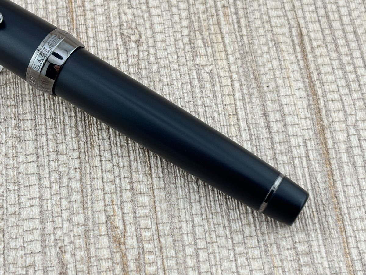 Sailor Professional Gear Imperial Black Dark Ion Metal Trim - Fountain Pen