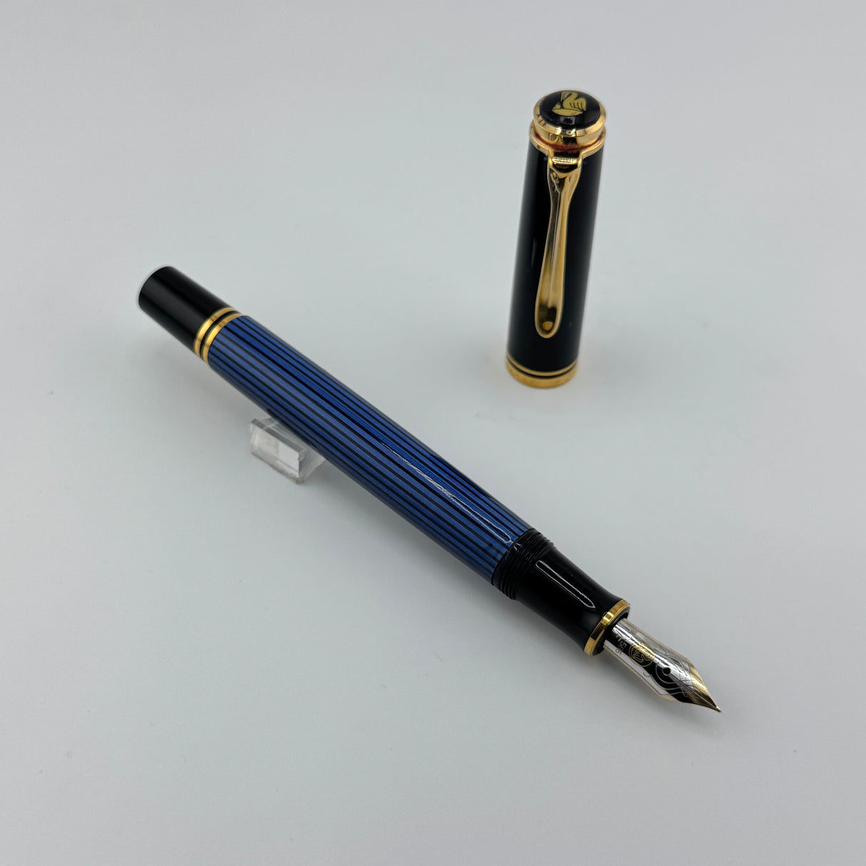 Pelikan M400 Souveran Blue stripes - Fountain Pen – Fountain Pen