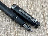 Sailor Professional Gear Imperial Black Dark Ion Metal Trim - Fountain Pen