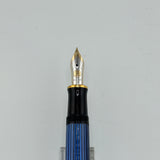 Pelikan M400 Souveran Blue stripes   - Fountain Pen