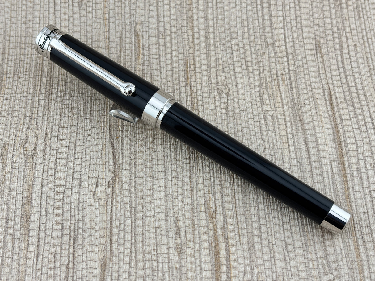 Montegrappa Parola Black Rhodium Trim - Rollerball Pen
