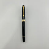 Jimmy's pick -Montblanc Meisterstuck 144 black gold trim - Fountain Pen