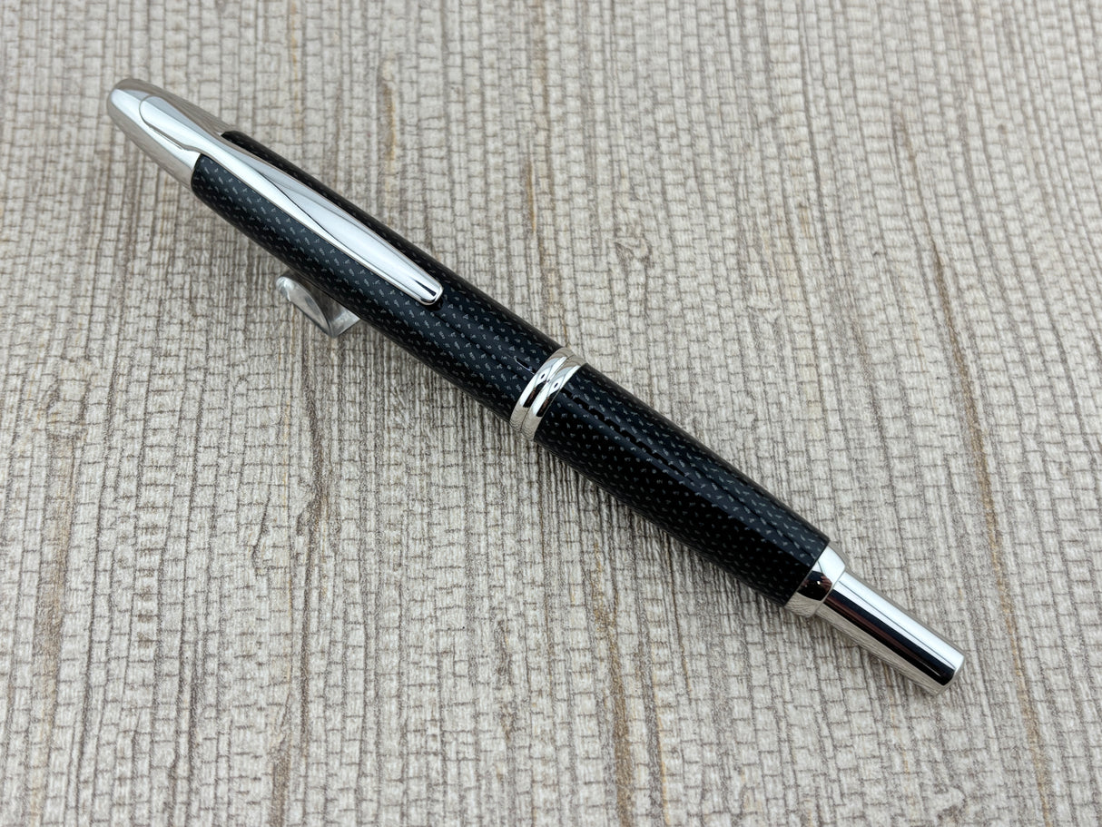 Pilot Vanishing Point Black Carbonesque - Fountain Pen