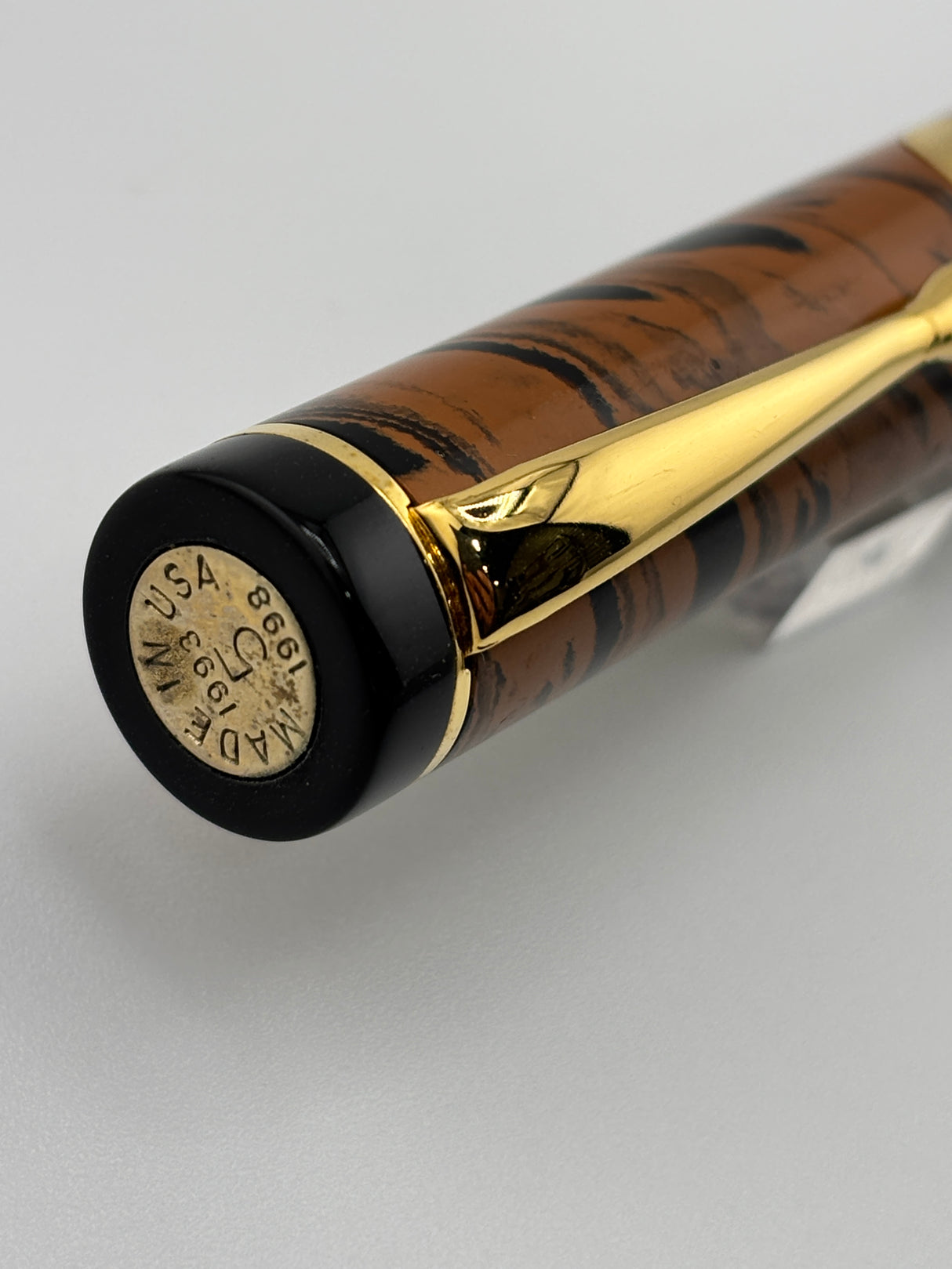 Bexley Deluxe Brown Ebonite 5th anniversary 1993 - 1998 Roller Ball (Copy)