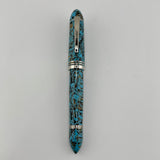 Gioia Capodimonte Blue beautiful pen piston filler- Fountain Pen