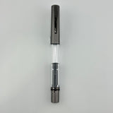 Jimmy's pick - Monteverde USA MP-1 Gray Satin clear barrel  - Fountain Pen
