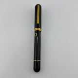 Nahvalur Nautilus Aubergine Ebonite gold trim  - Fountain Pen