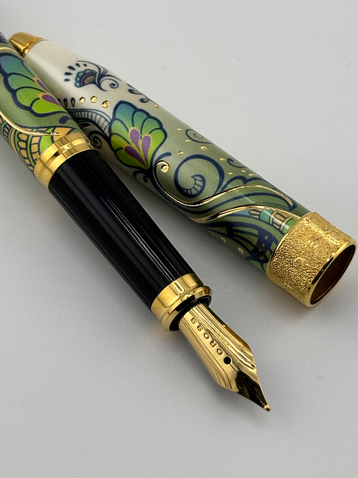 Cross Botanica Green 23K gold filled  - Fountain Pen